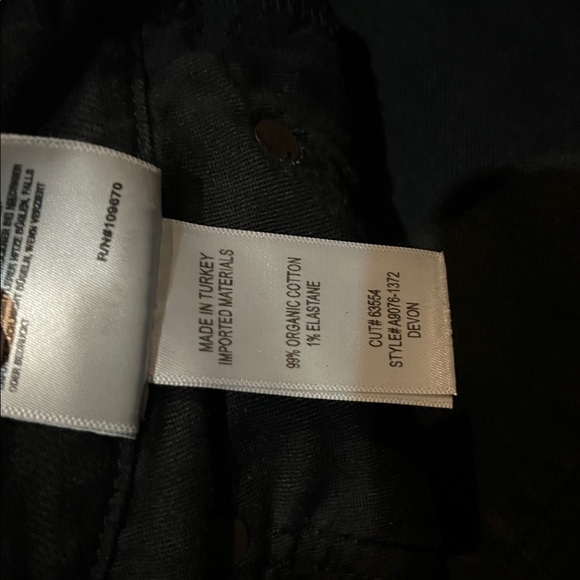 AGOLDE Black Devon Ankle Jeans Size 27 - Picture 12 of 14
